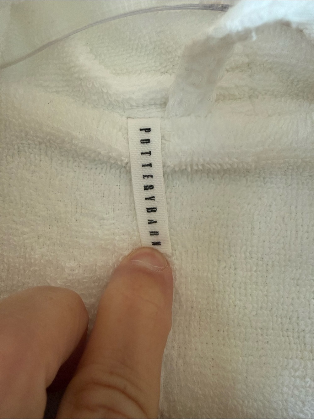 NWOT Pottery Barn Waffle Weave Resort Robe “J” Monogram - Picture 4 of 4